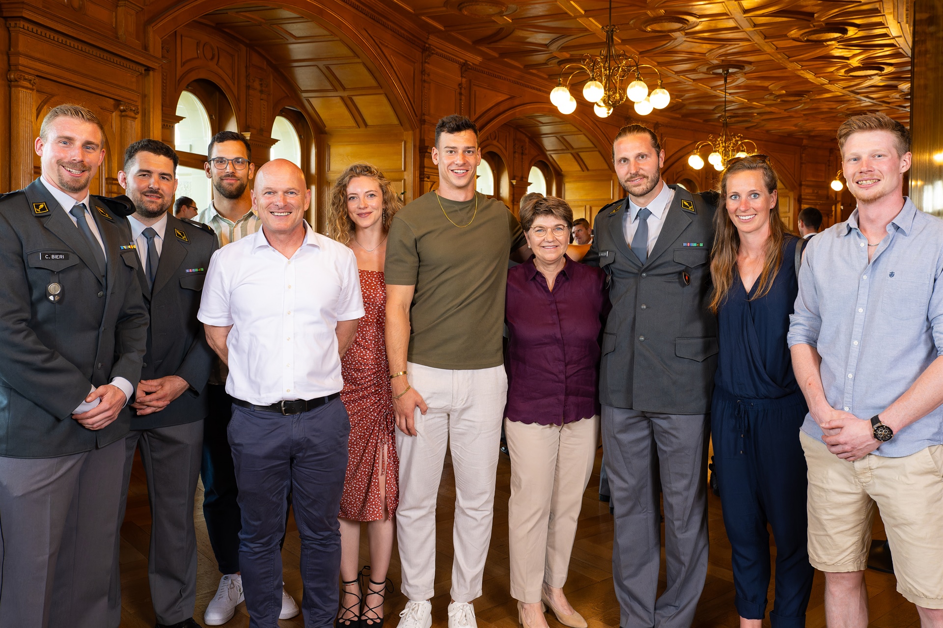 Sportlerehrung mit Bundesrätin Viola Amherd