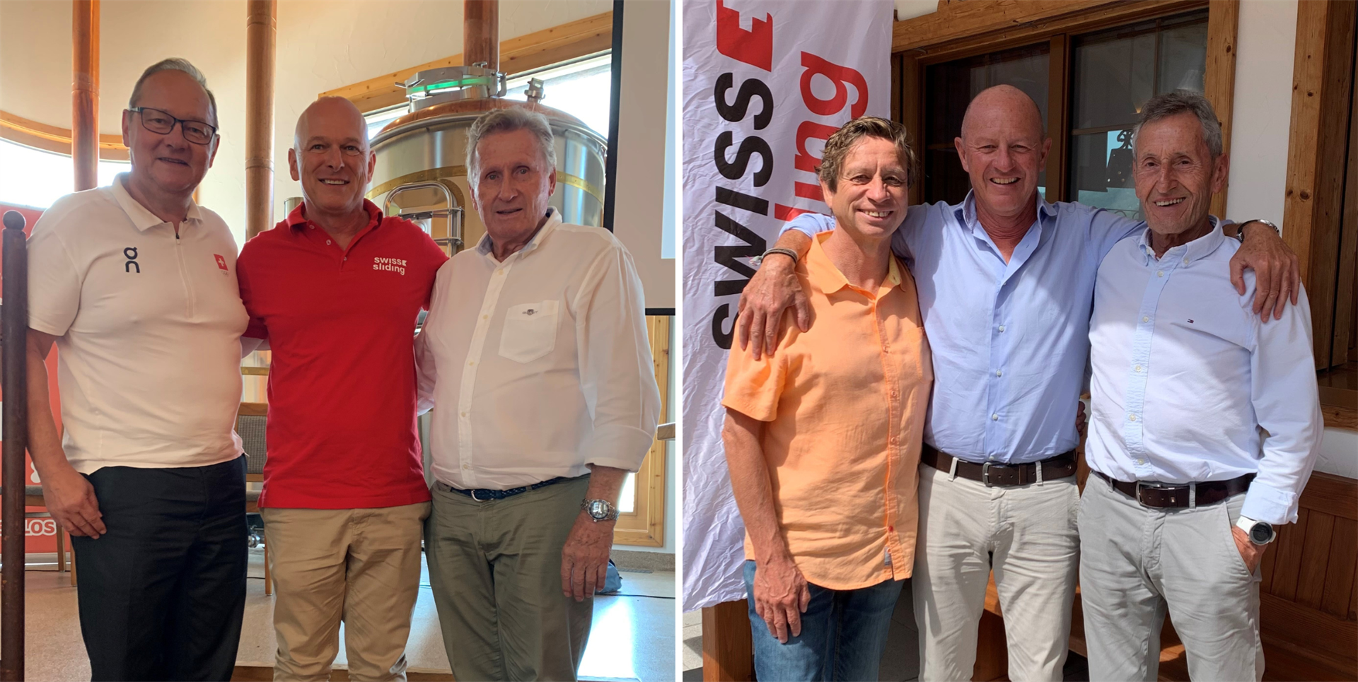 Ernennung Botschafter und neue Ehrenmitglieder an der Swiss Sliding Delegiertenversammlung 2023