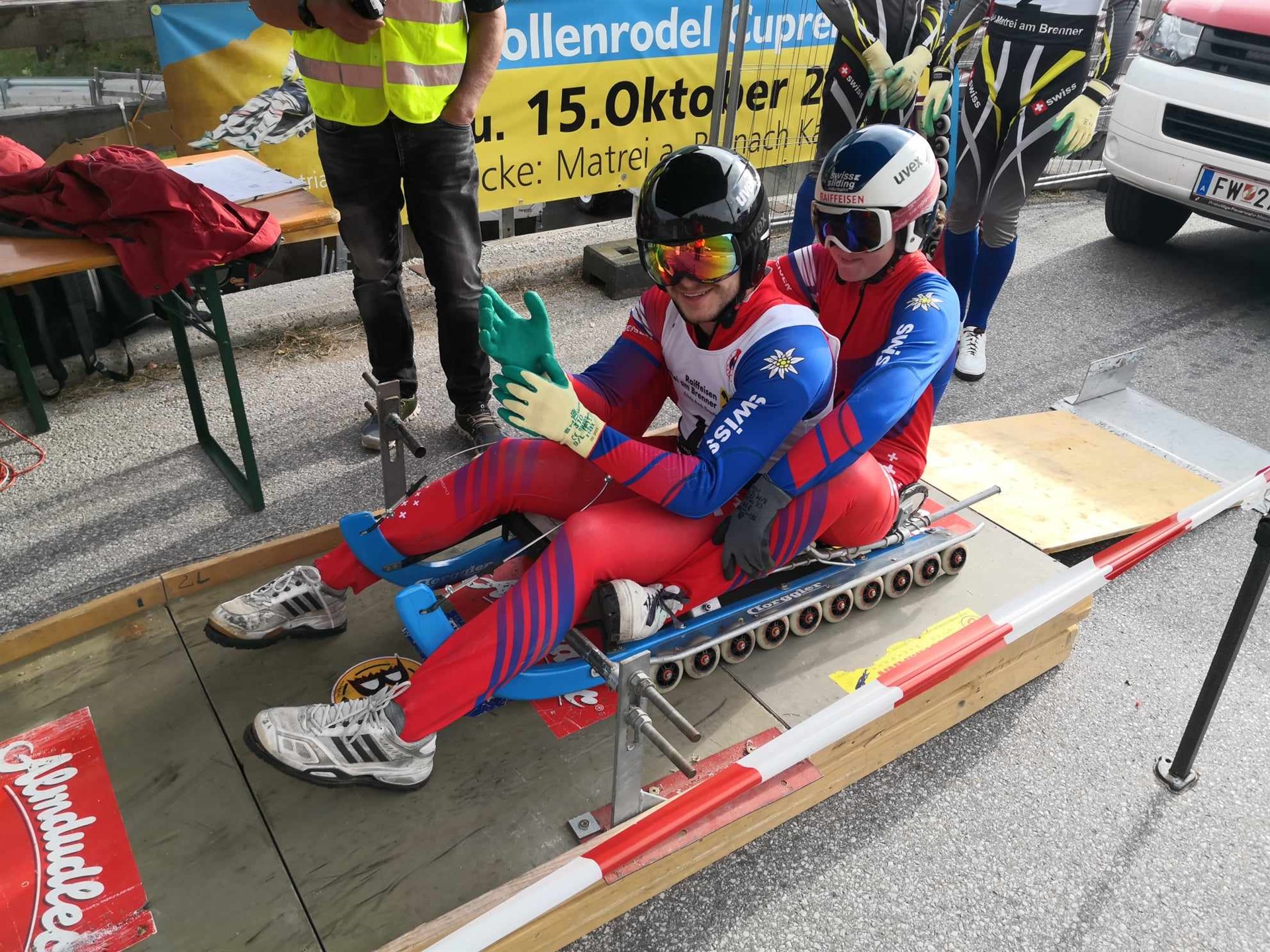 Rennbericht Rollenrodeln Matrei am Brenner 14./15. Oktober 2023