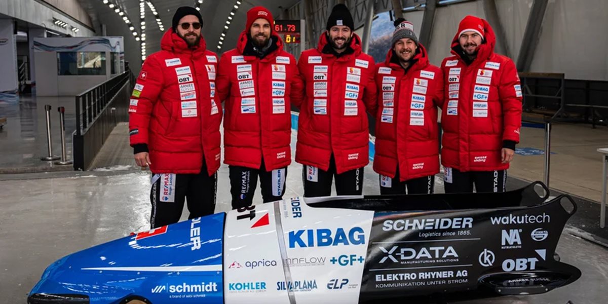Gemeinsam für Spitzenleistungen auf Eis: Schmidt unterstützt als Partner von Swiss Sliding die Schweizer Athlet:innen und Teams im Bob-, Skeleton- und Rodelsport