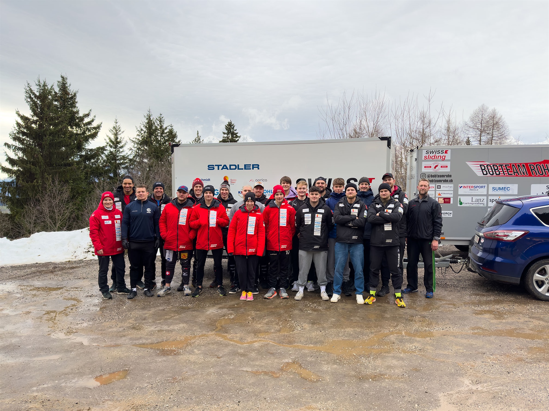 Nachwuchs Trainingswoche von Swiss Sliding 18.-23. Dezember 2023 in Innsbruck