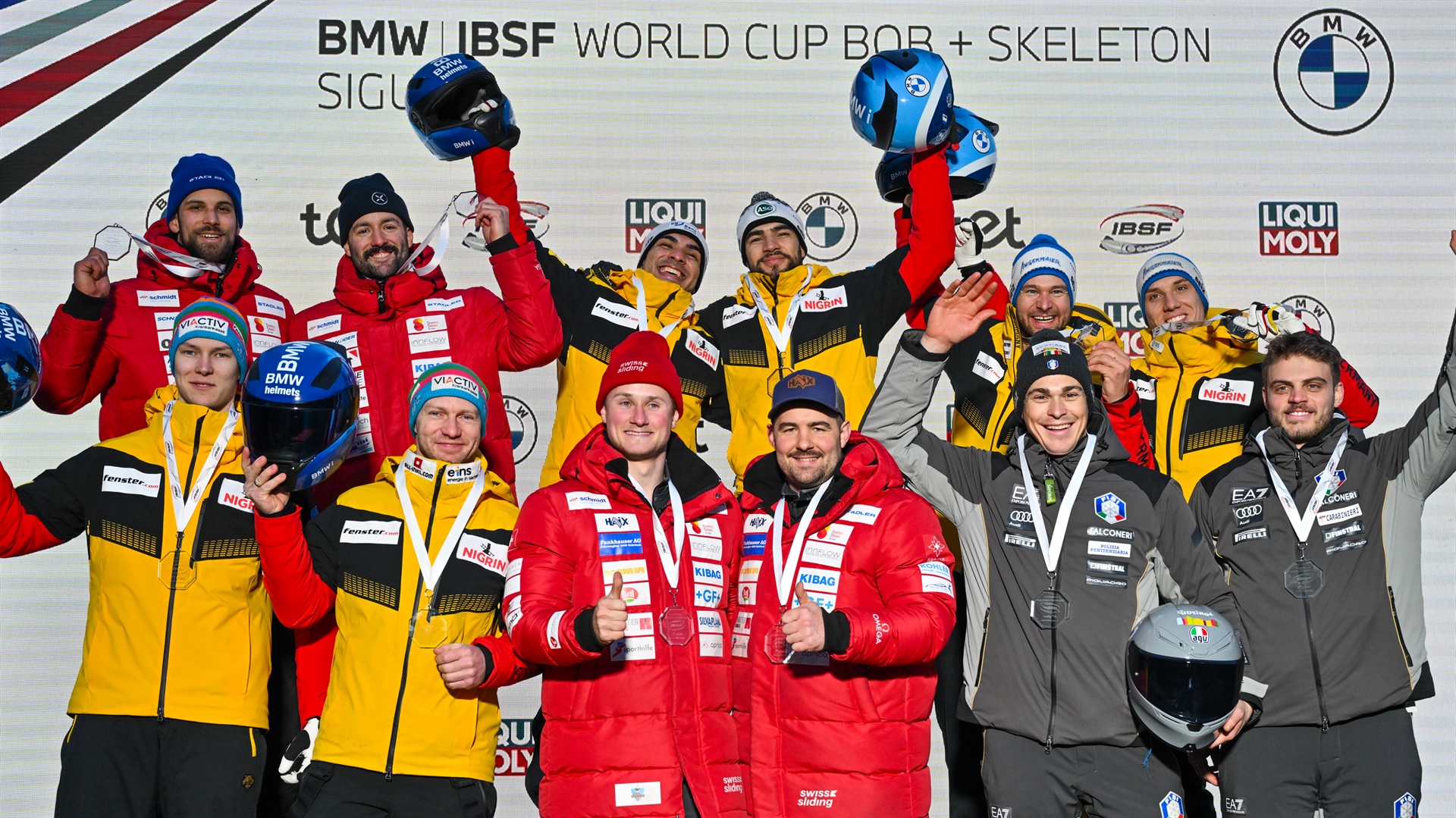 Bob und Skeleton: Resultate vom 1. bis 4. Februar 2024