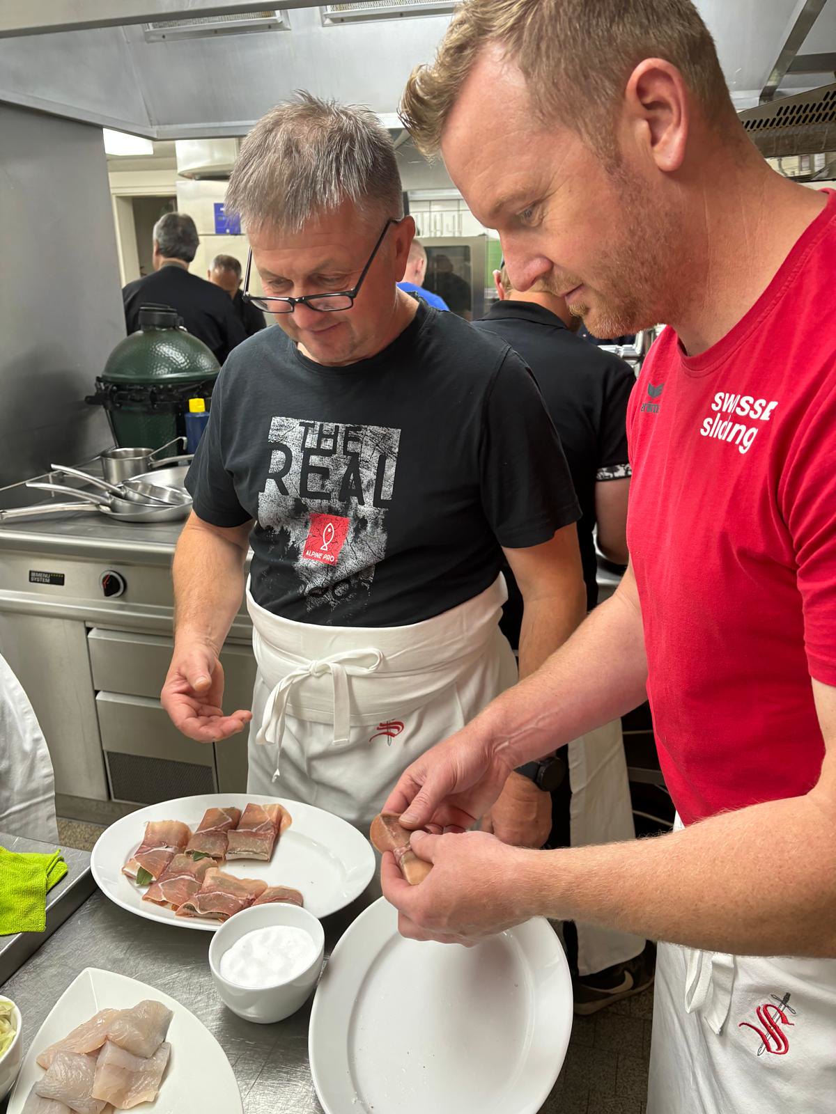 Teambildungstag des Swiss Sliding Staff: Gemeinsame Erfahrungen und kulinarische Genüsse