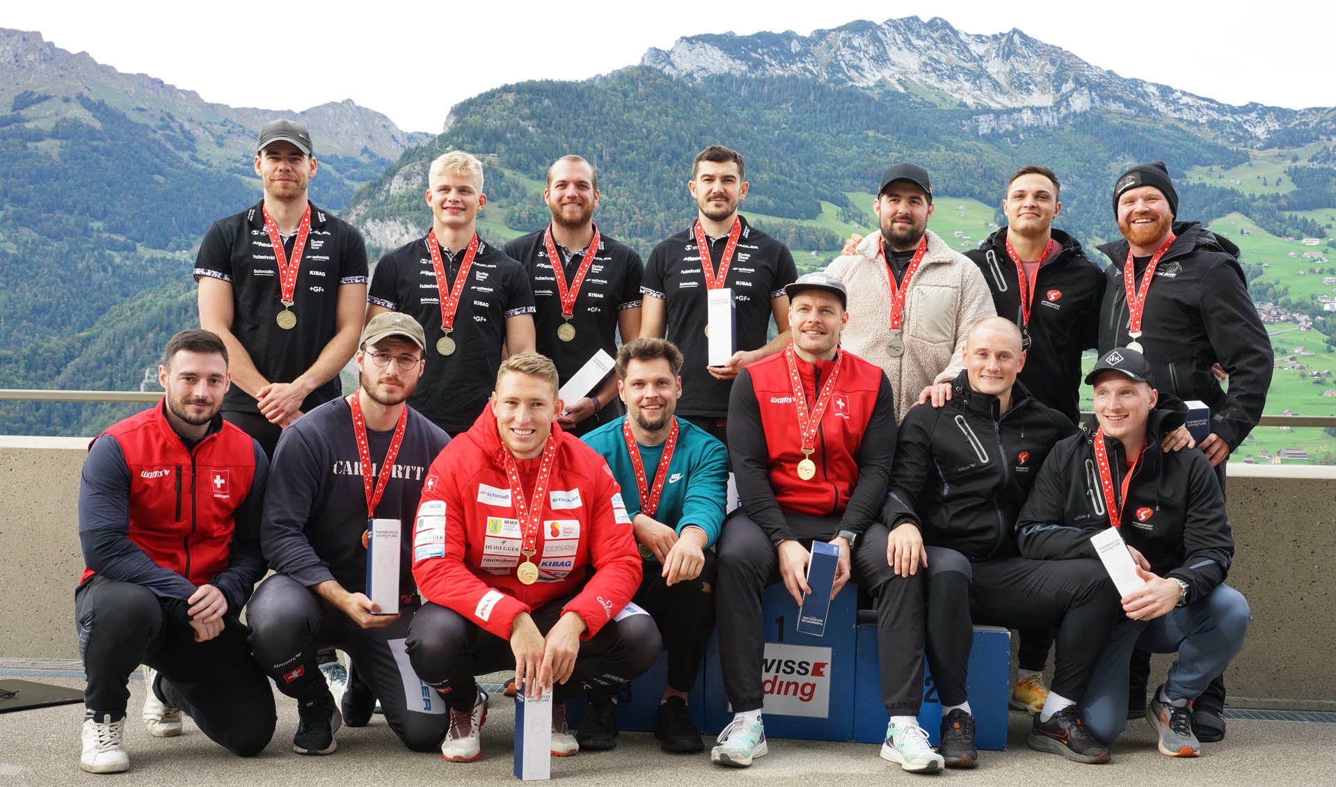 Starter Schweizermeisterschaften 2024 auf der Anschubbahn in Filzbach