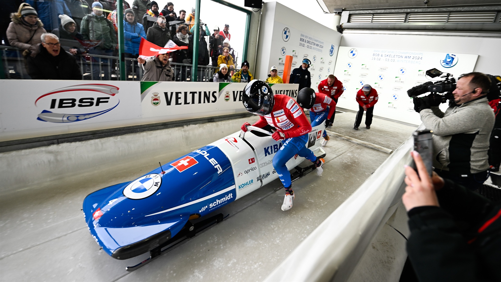 Schulterschluss mit Synergiepotenzial: Swiss Sliding und Österreichischer Bob- und Skeletonverband schliessen Kooperation bis zu den Olympischen Spielen 2026 in Milano Cortina