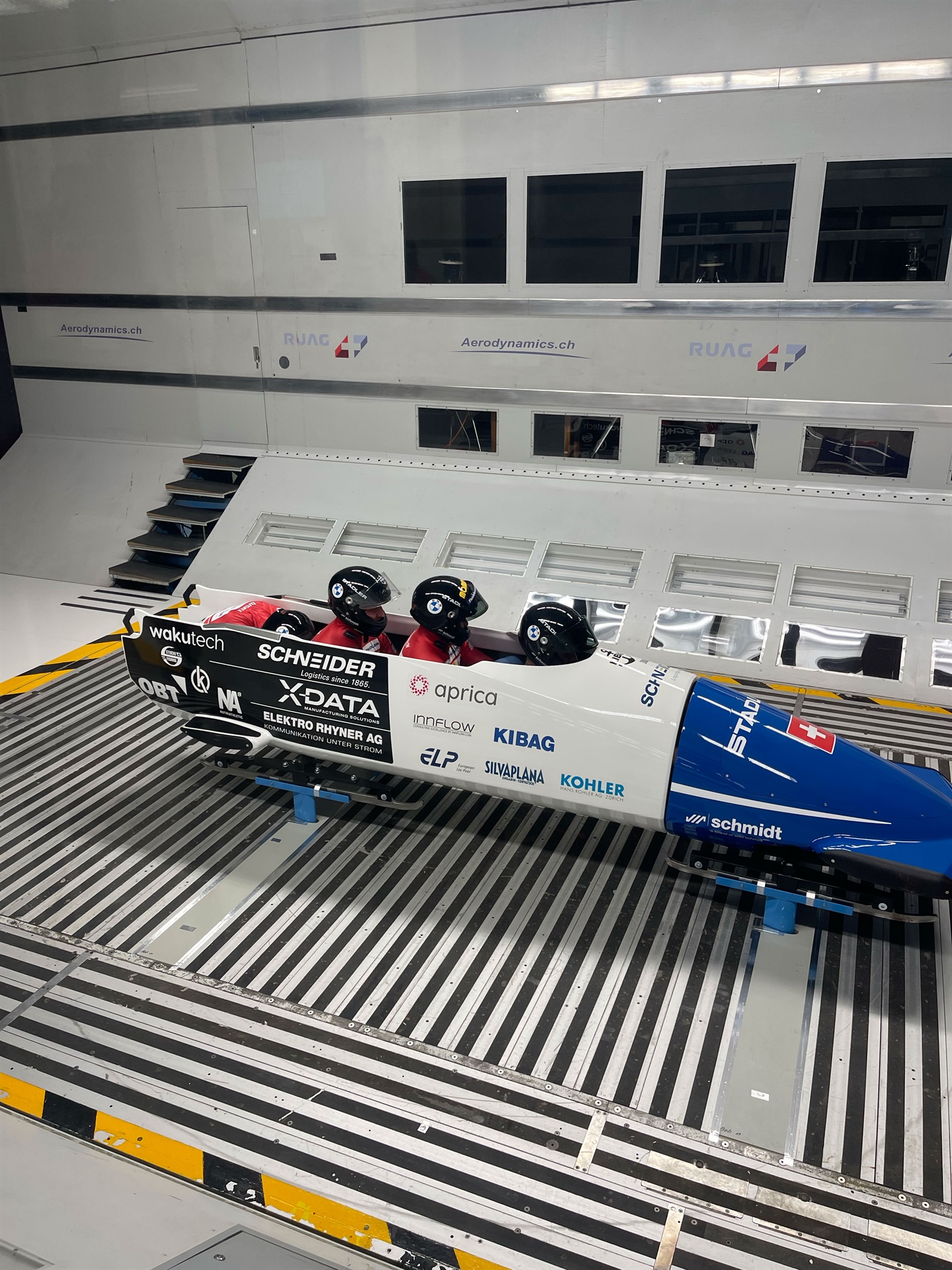 NEOS Windkanalversuch