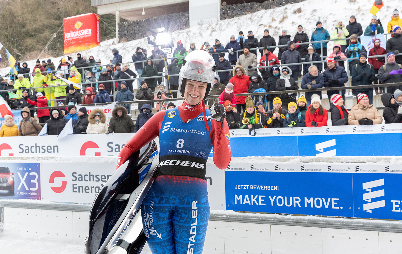 Rang 5 für Natalie in Altenberg