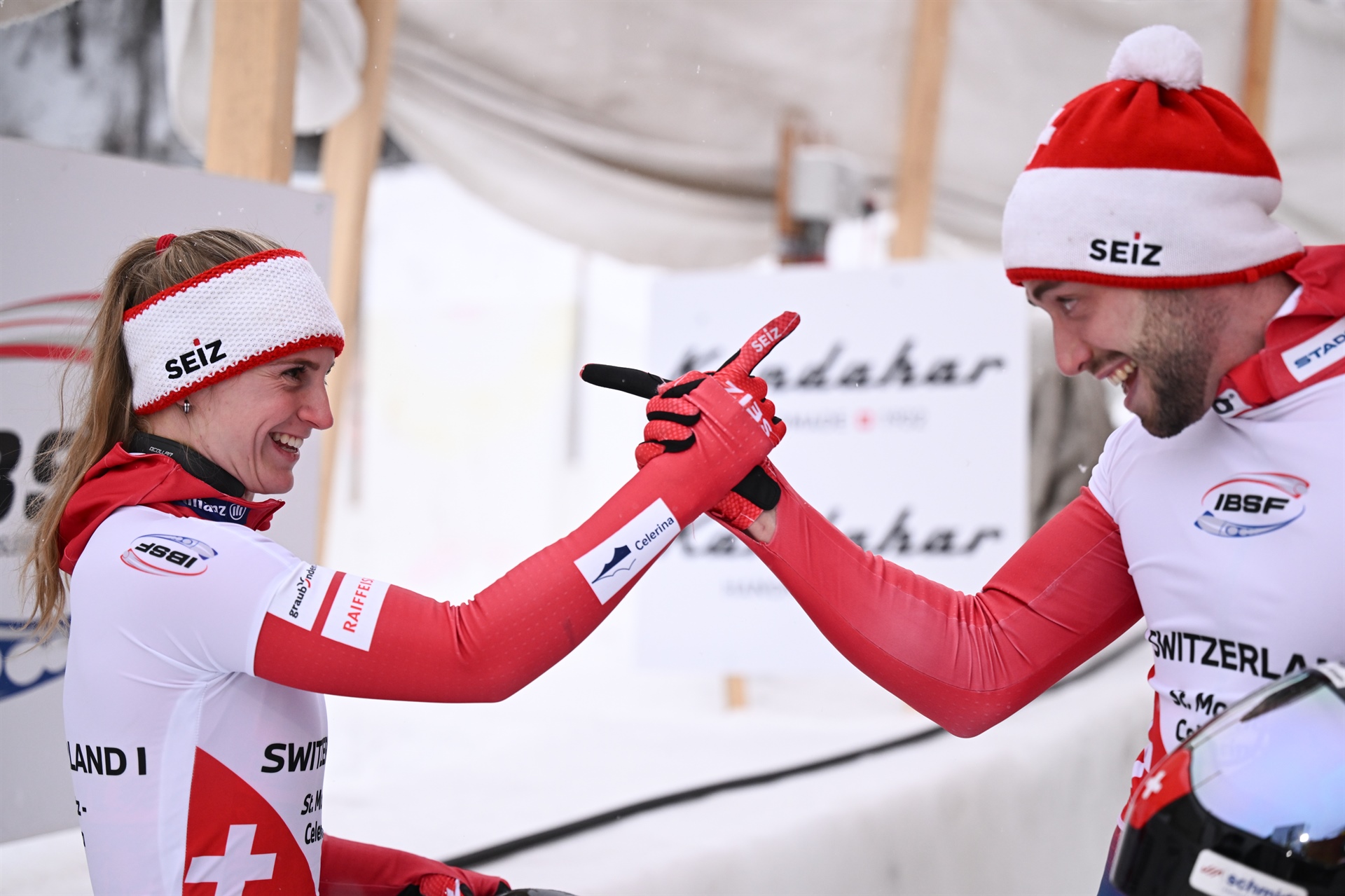 Gemischte Ergebnisse für die Schweizer Skeleton-Athleten in St. Moritz