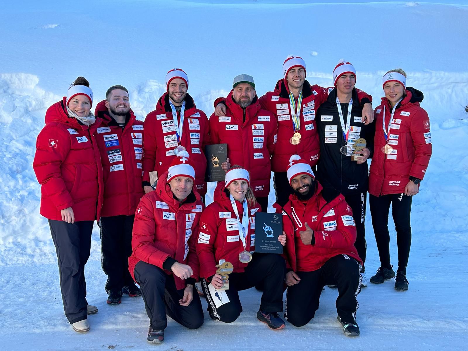 Starke Leistungen an der Junioren WM in St. Moritz