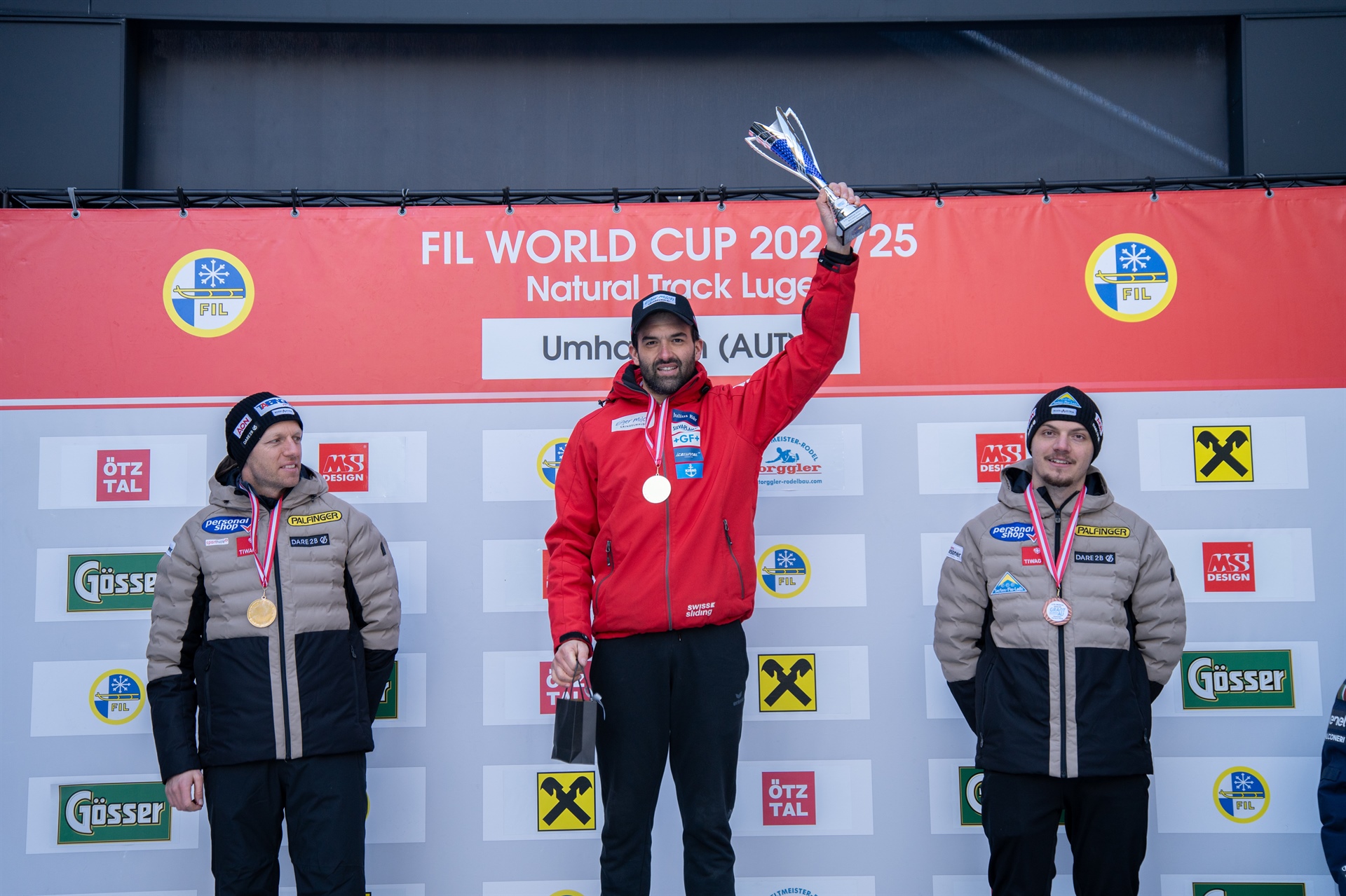 Federer gewinnt Weltcuprennen in Umhausen