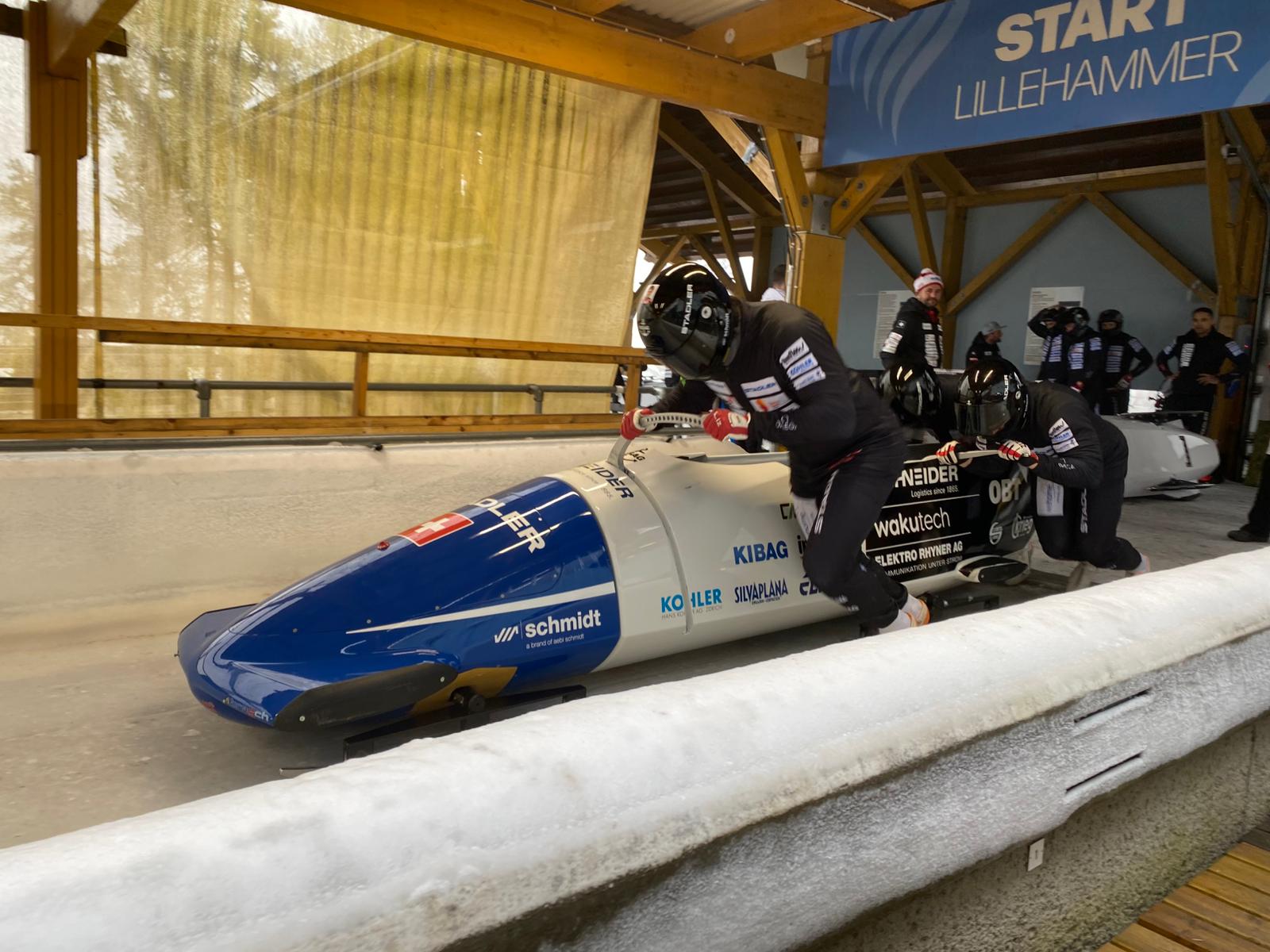 Bob-Selektionen in Lillehammer