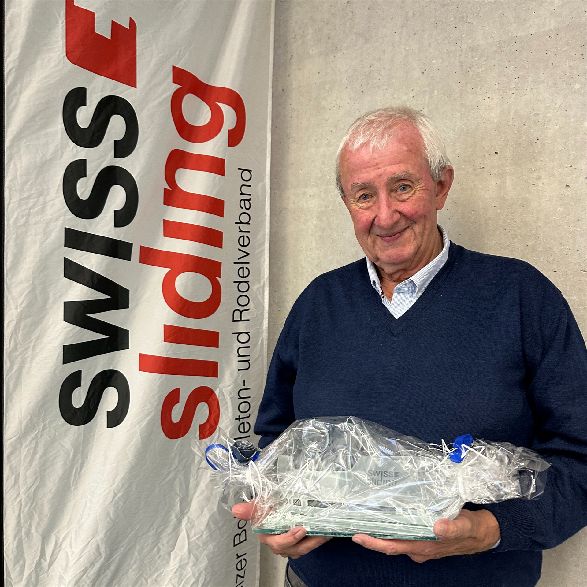 Swiss Sliding ehrt Heinz Thoma – ein Leben für den Kufensport