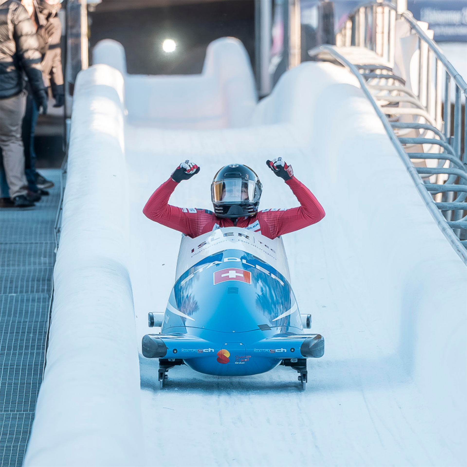 Auftakt der Bob - Europacupsaison in Lillehammer