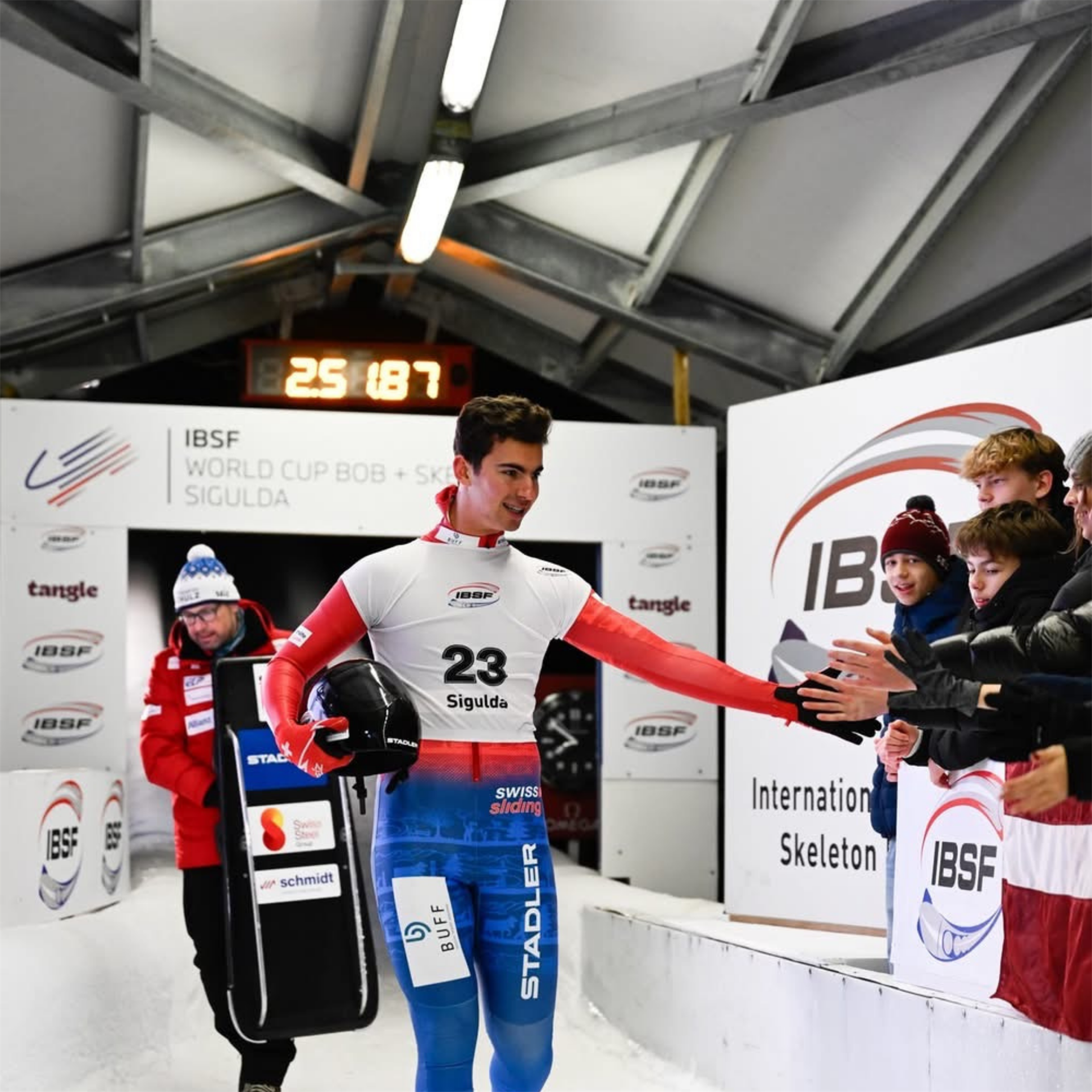 Skeleton Weltcup in Sigulda