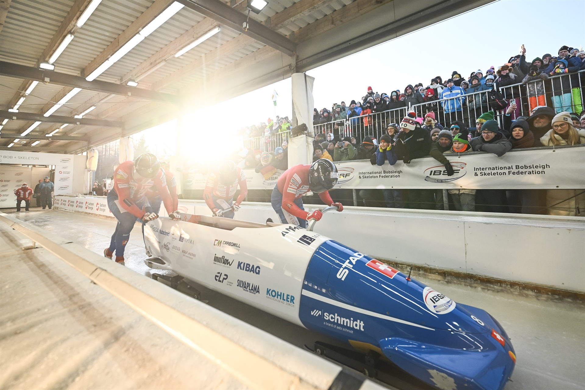 Letztes Bob Weltcuprennen in Altenberg