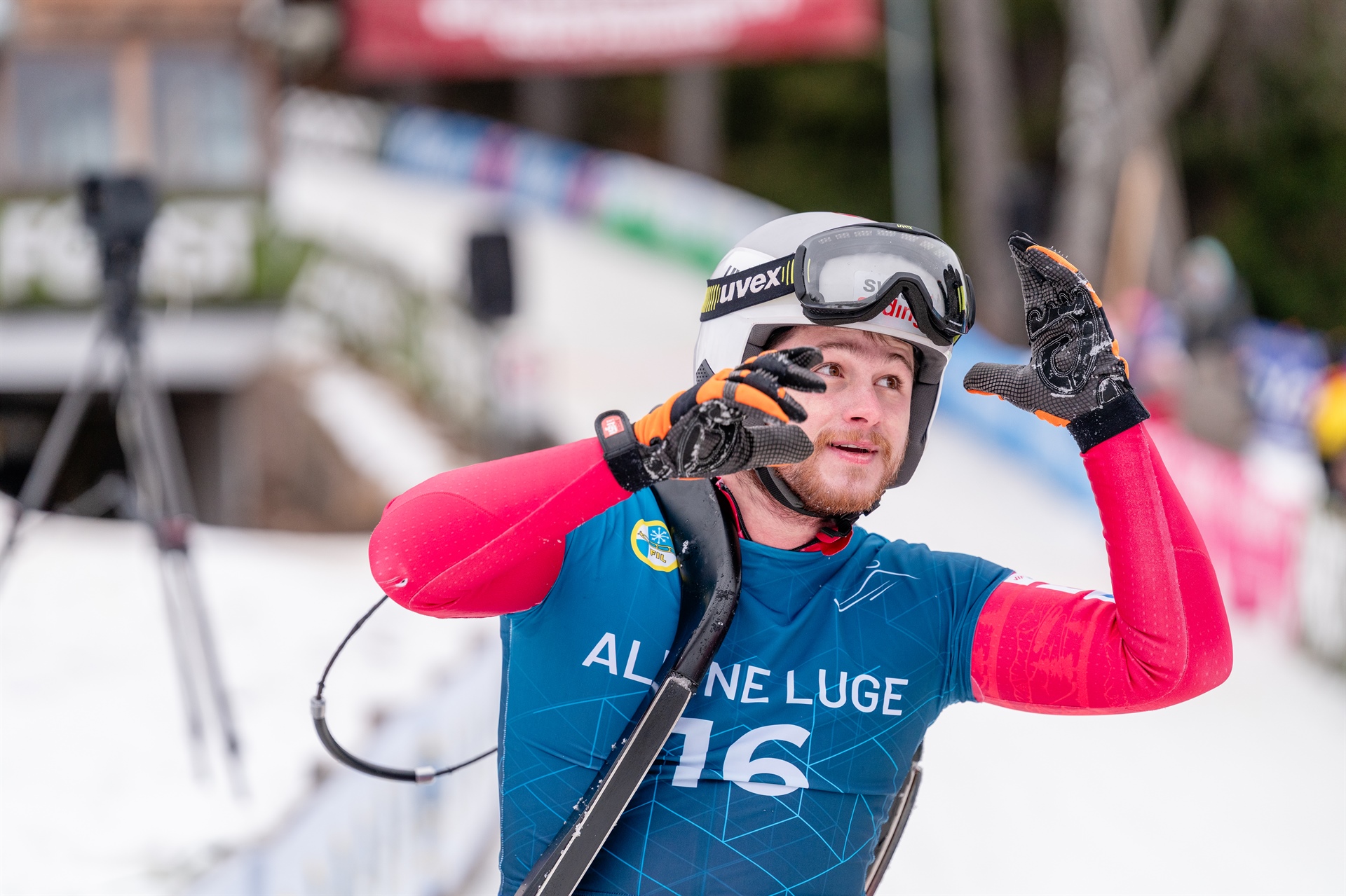 Viertes Weltcuprennen im Alpin Rodeln in Deutschnofen
