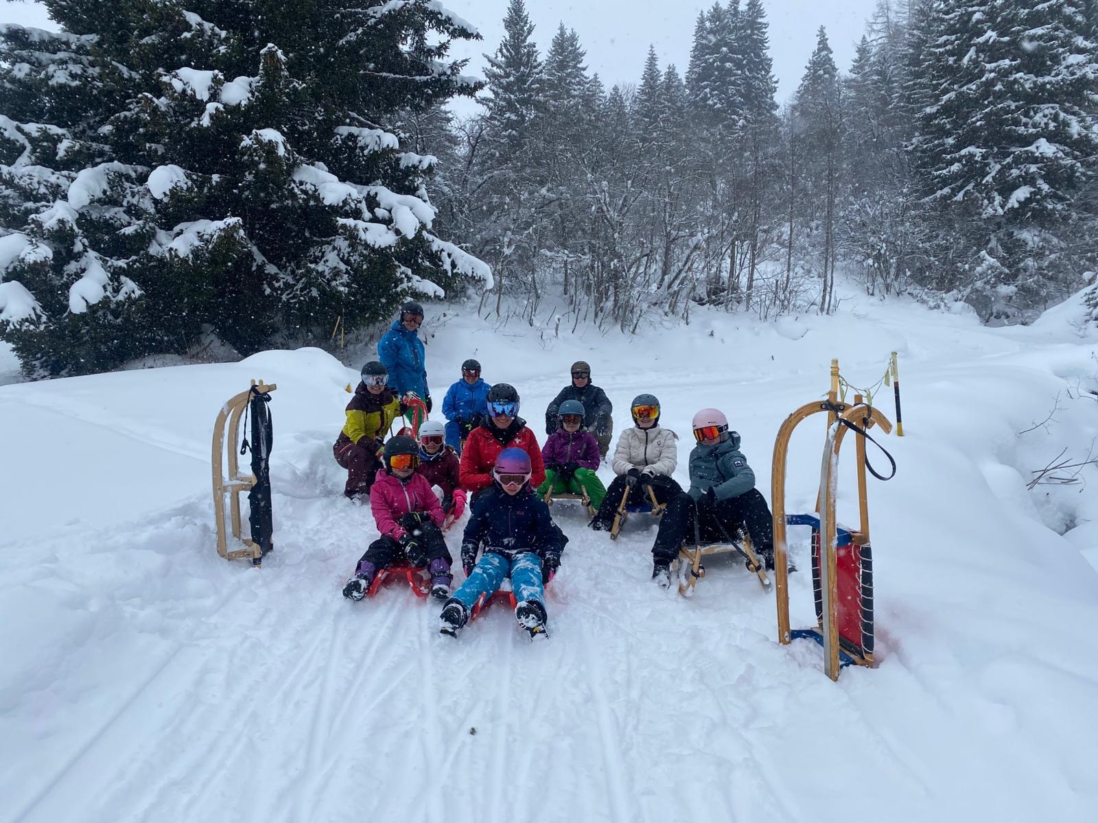 Saisonabschluss des Rennrodelnachwuchses
