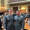 Diplom Gewinner Omar Vögele und Cédric Follador